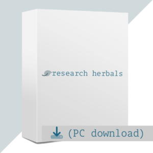 Research Herbals Program (Windows Download)